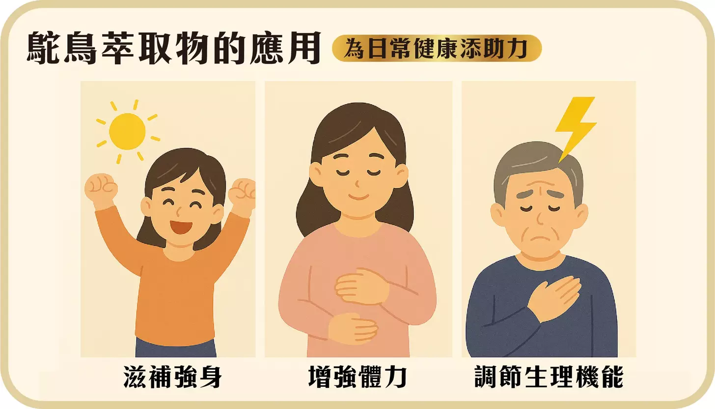 鴕鳥精的好處