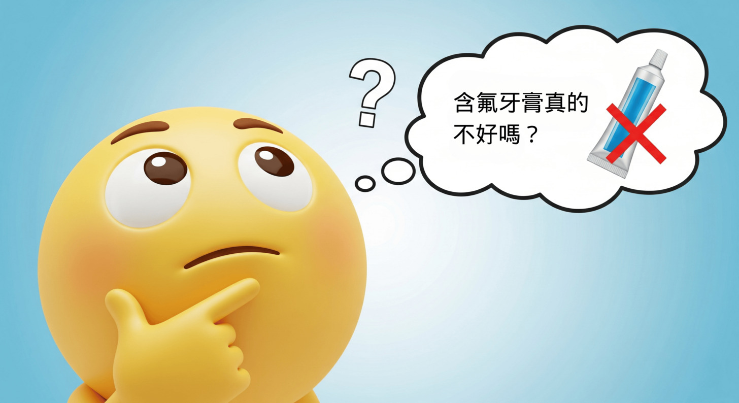 牙膏裡的氟是「毒藥」嗎?破解含氟牙膏的缺點與常見誤解,牙醫教你正確使用 含氟牙膏迷思