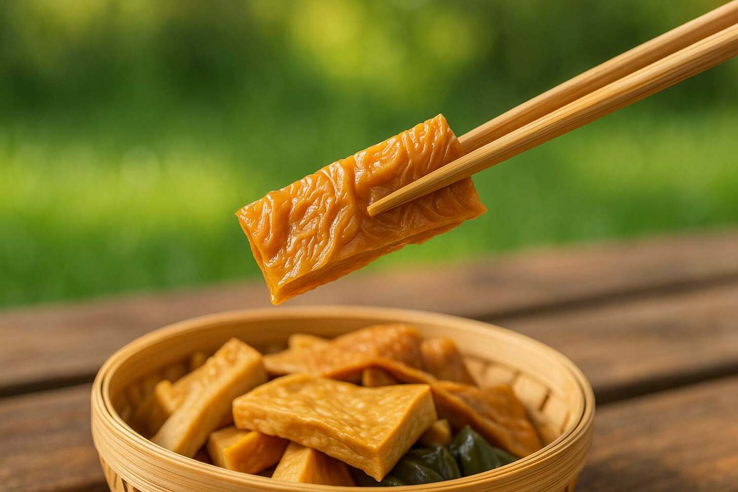煙燻豆皮