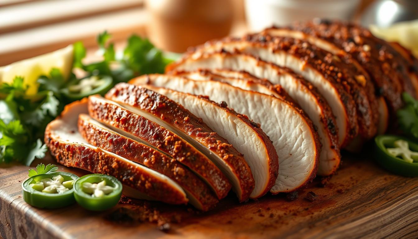 Spicy Southwestern Smoked Turkey