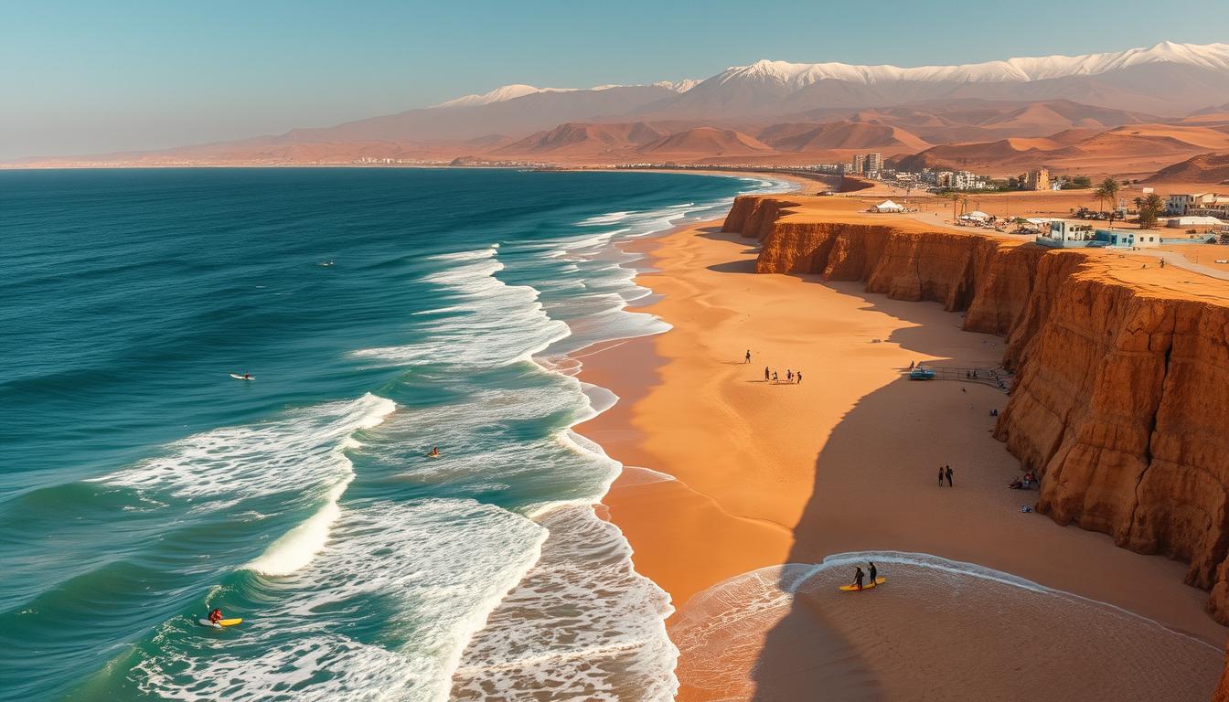 surfing spots in Morocco
