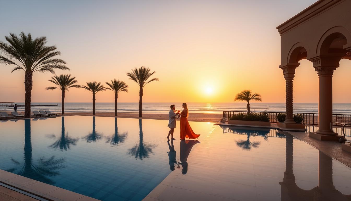 Luxury beachfront resort in Agadir, Romantic Morocco