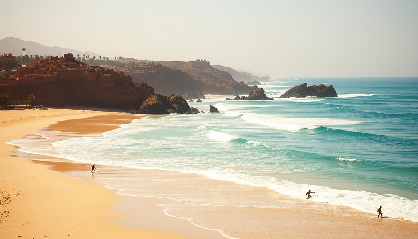 Morocco surf beaches