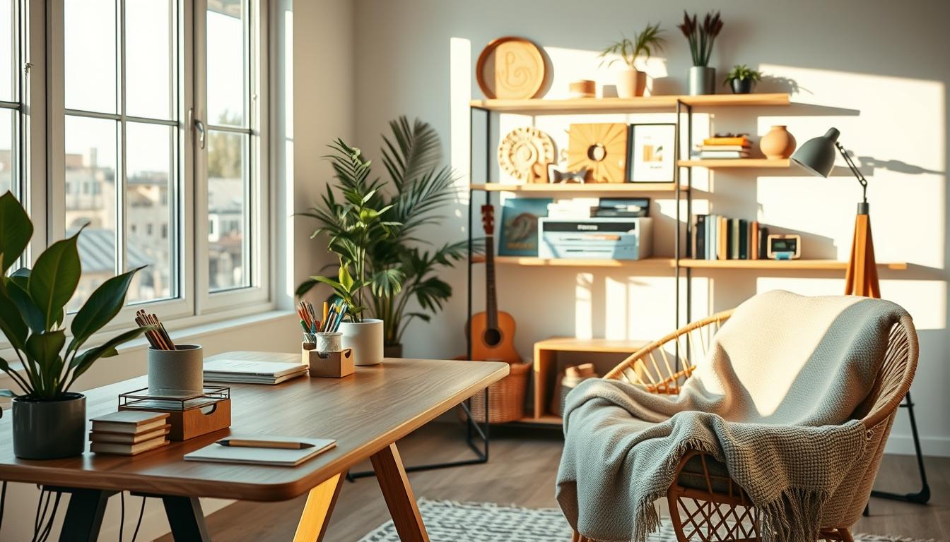 Eco-friendly personalized office setups