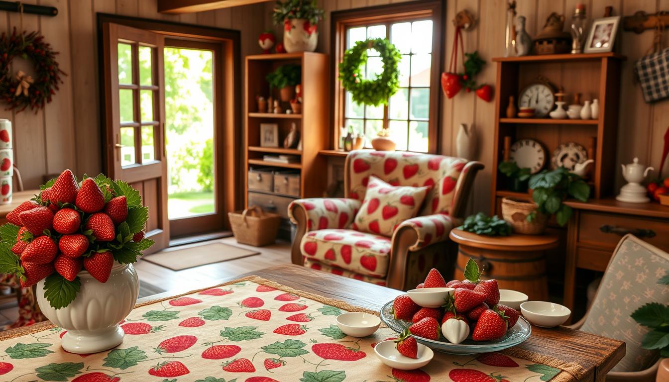 Strawberry Decor
