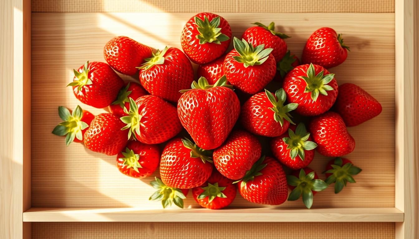 strawberry wall art