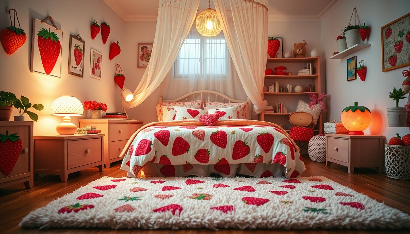 strawberry room accessories