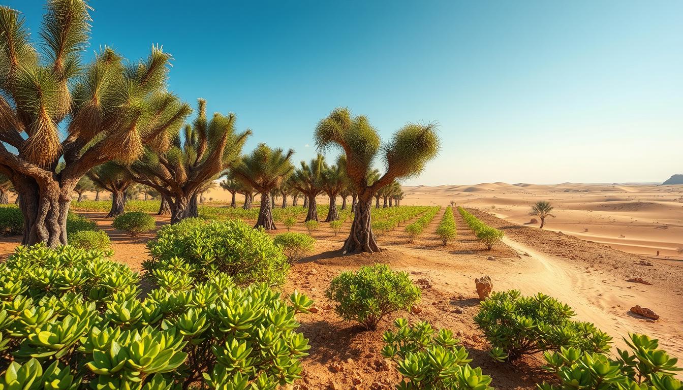 زراعة شجرة الغضا في شبه الجزيرة العربية