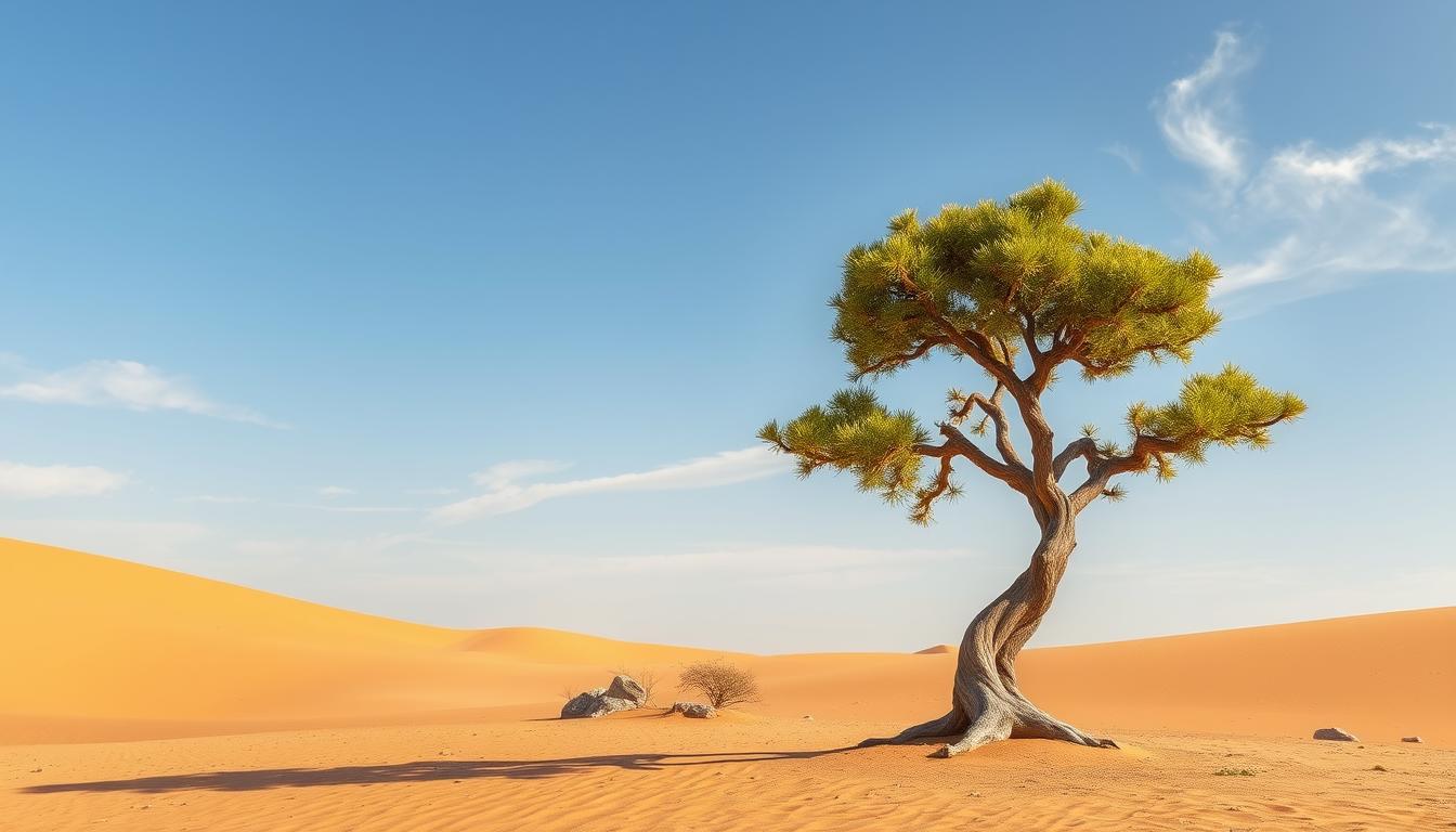شجرة الغضا في البيئة الصحراوية