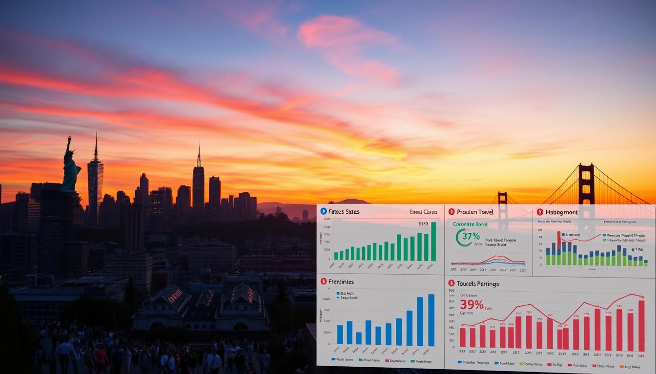 How is American tourism doing?
