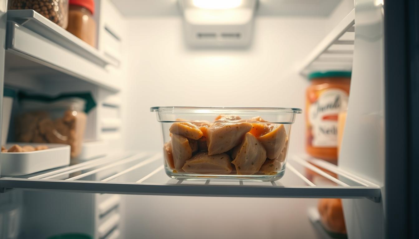 marinated chicken leftovers storage