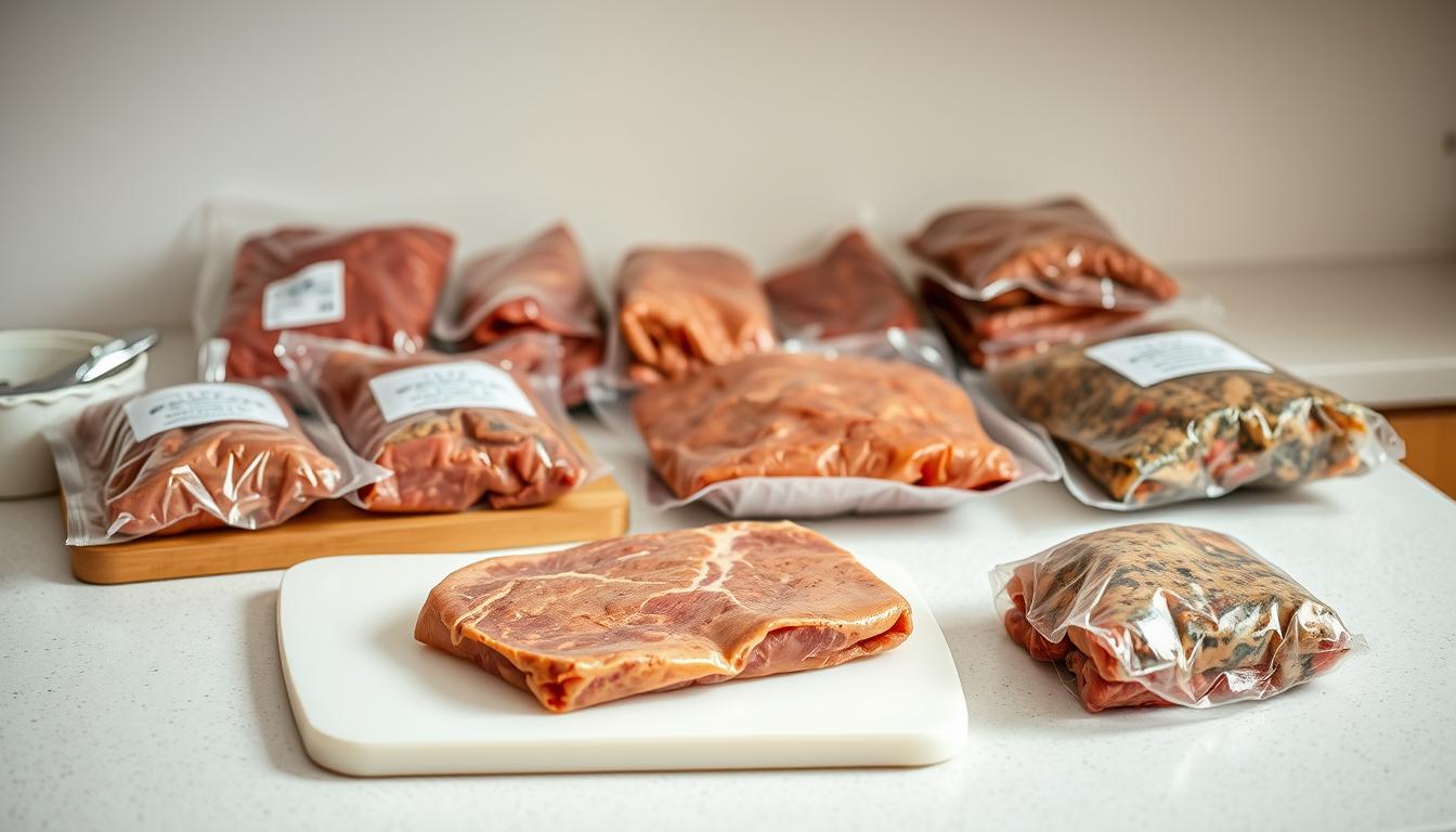 identifying bad frozen meat