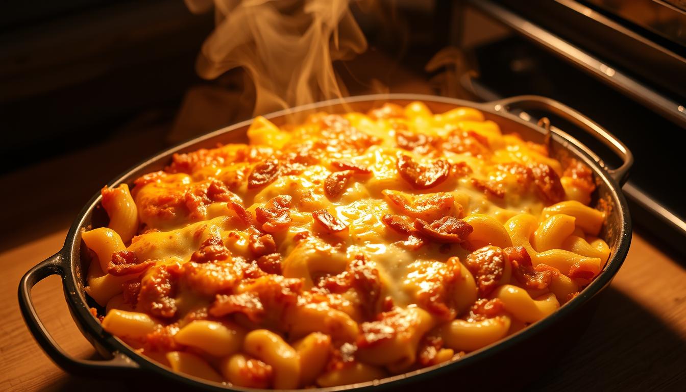 oven reheating pasta bake