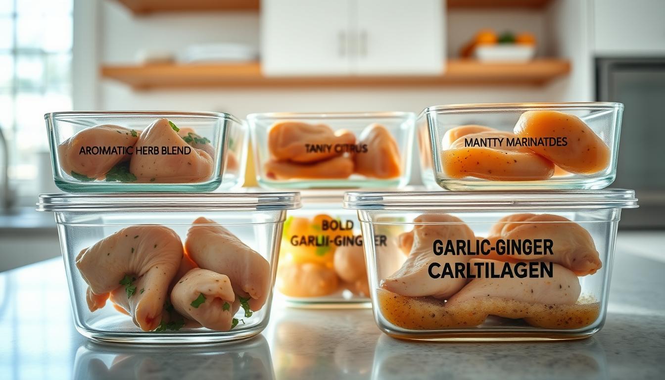 marinated chicken storage