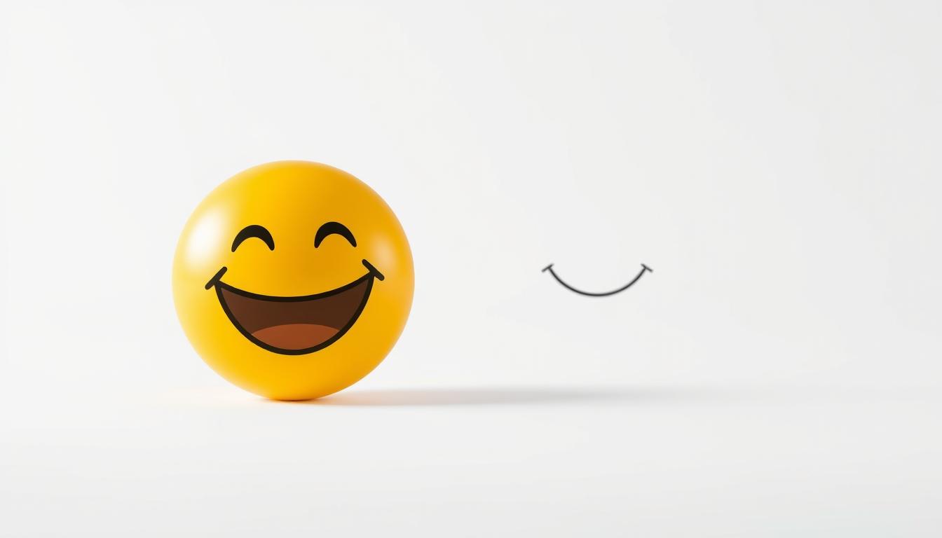 "😊 vs 🙂" (Smiling Face vs. Slightly Smiling Face)