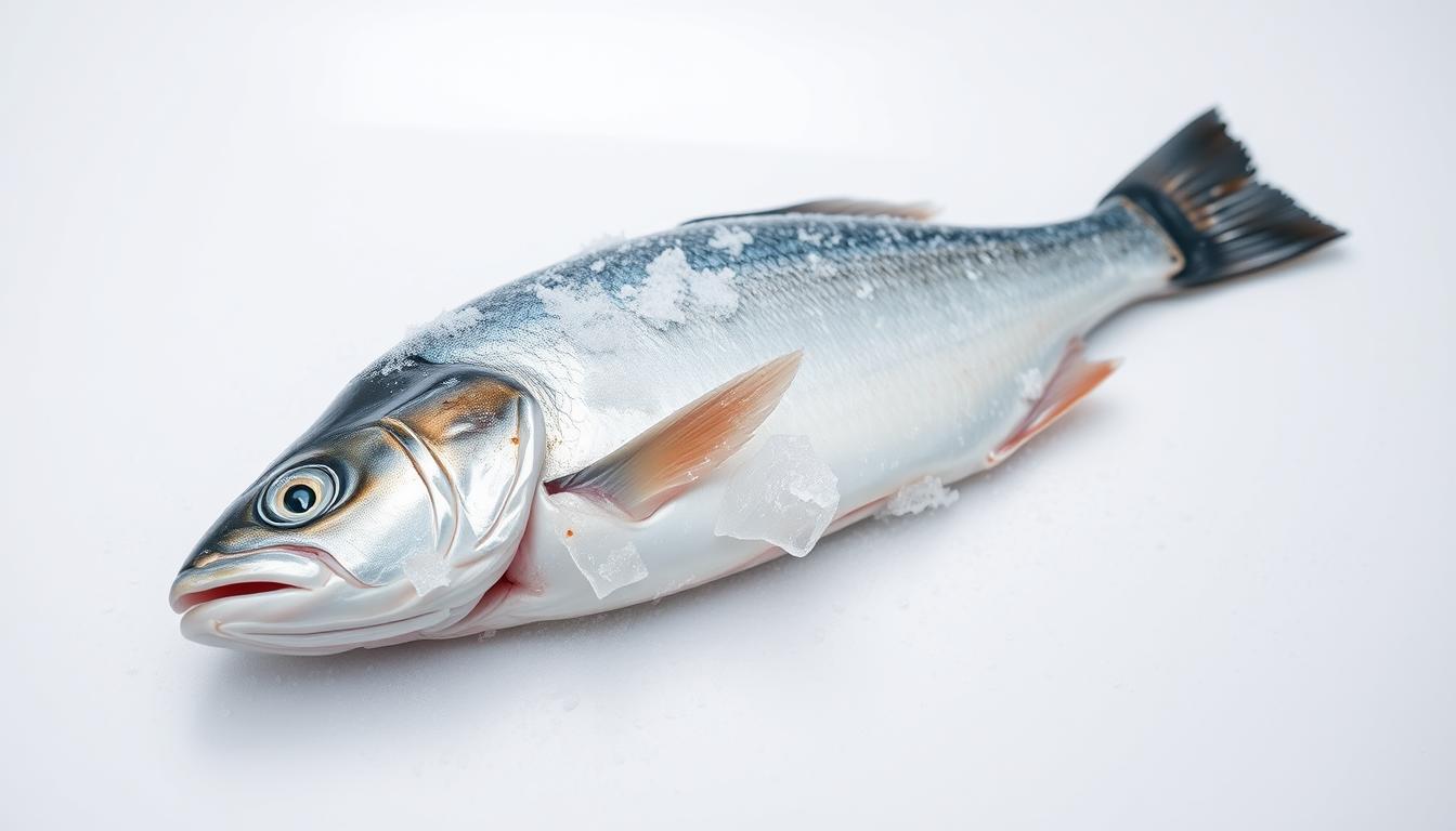 thawing frozen fish