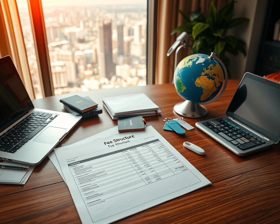 travel agent fee structures