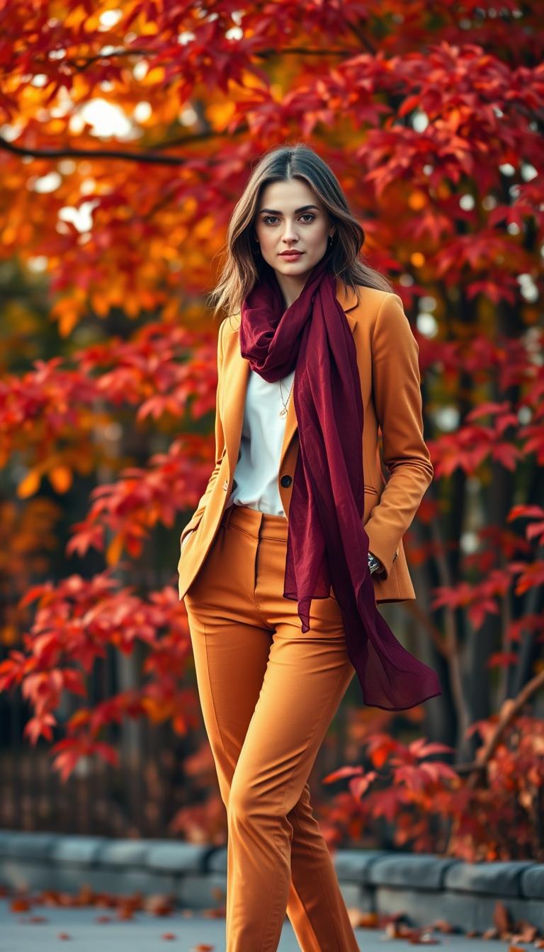 autumn colors fashion