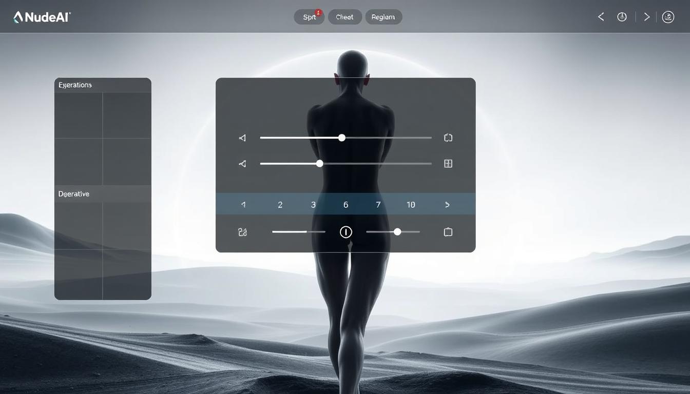 NudeAI Generator image processing example