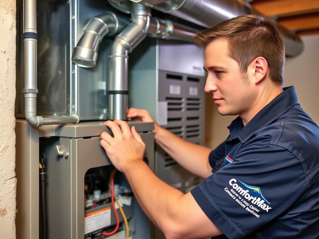 Furnace repair technician in Weston MA