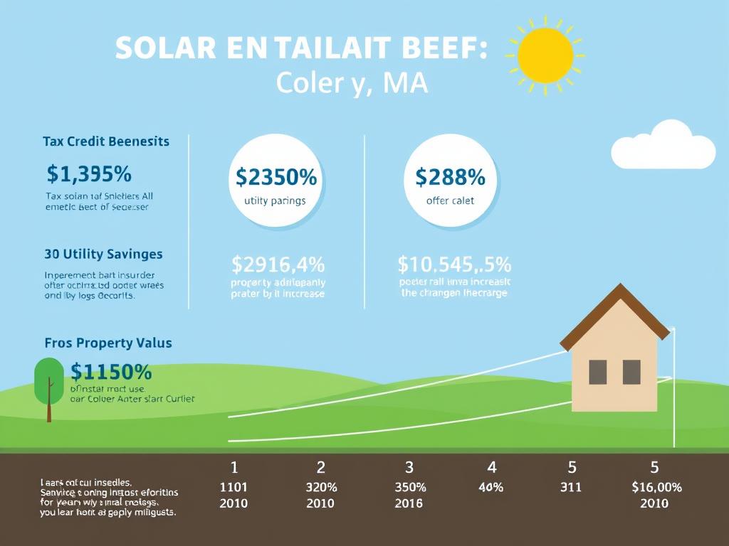 Dover, MA home with solar panels showing financial benefits from solar installers near me