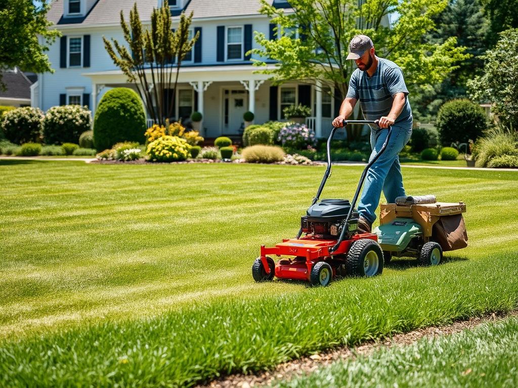 Lawn maintenance service in Arlington, MA