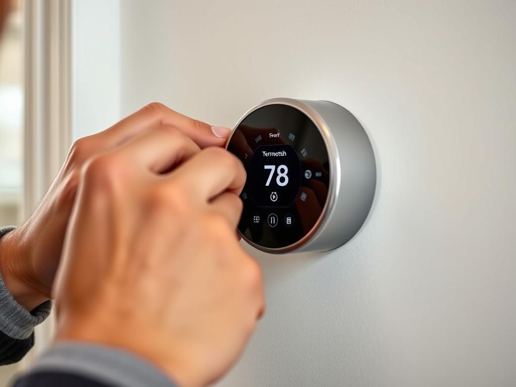 Smart thermostat installation in Weston MA