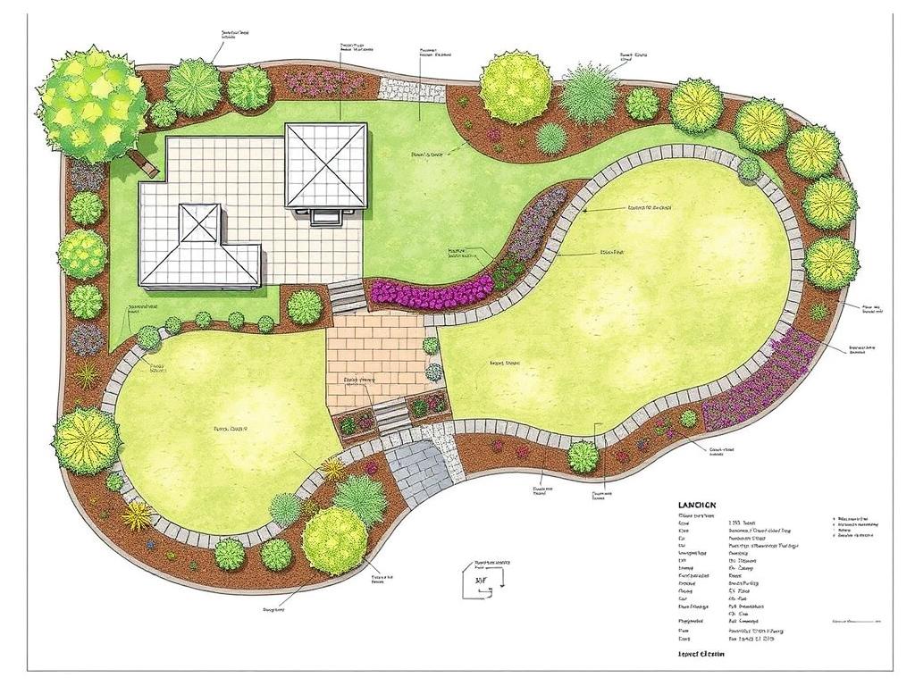 Professional landscape design for Dover, MA property
