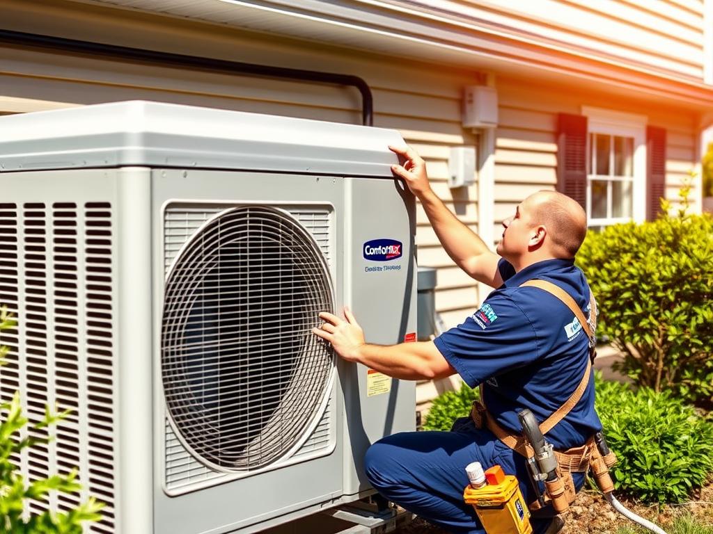 Air conditioning installation in Weston MA home