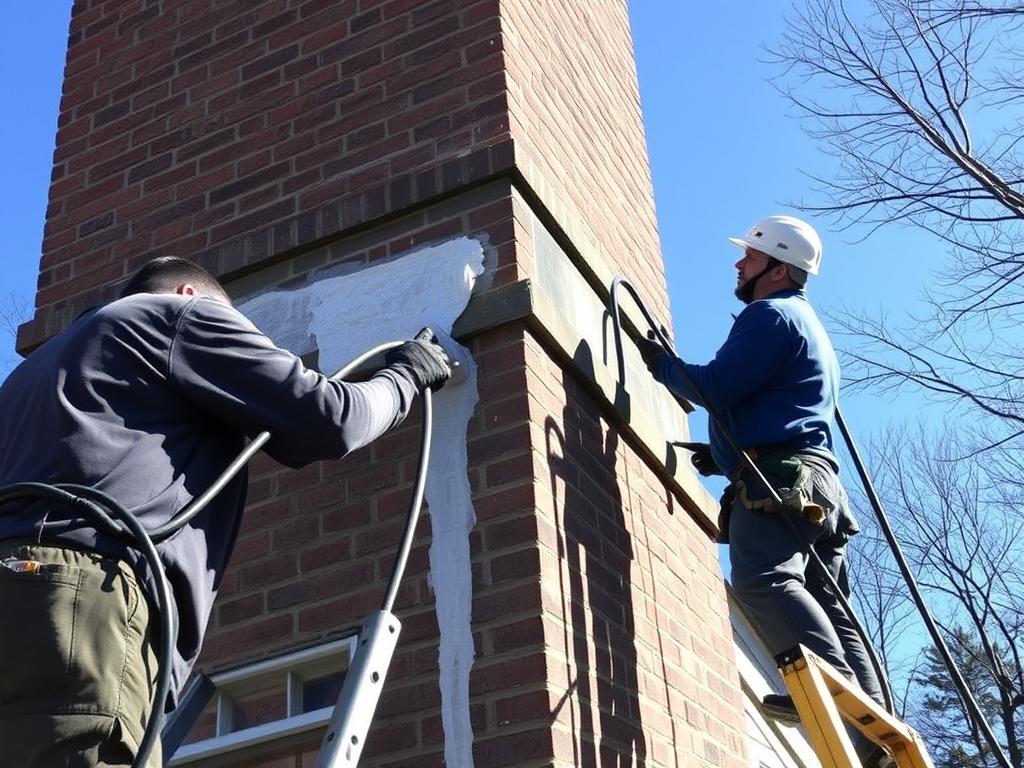 Chimney waterproofing service in Franklin