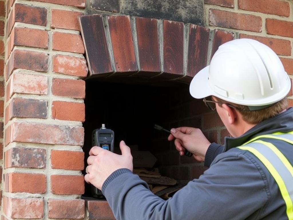 Professional chimney inspection in Franklin, MA