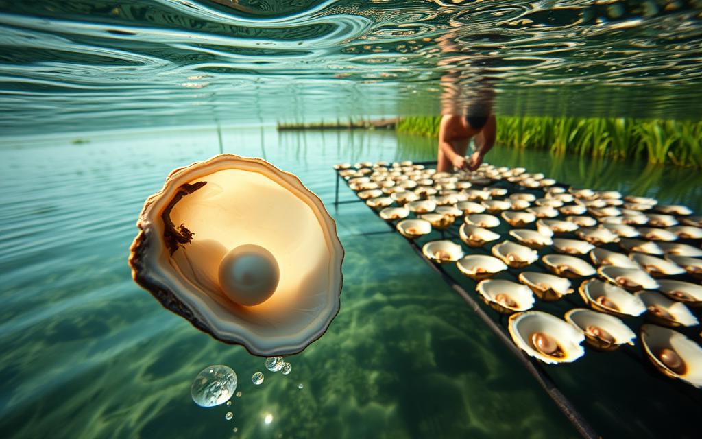 freshwater pearl cultivation process