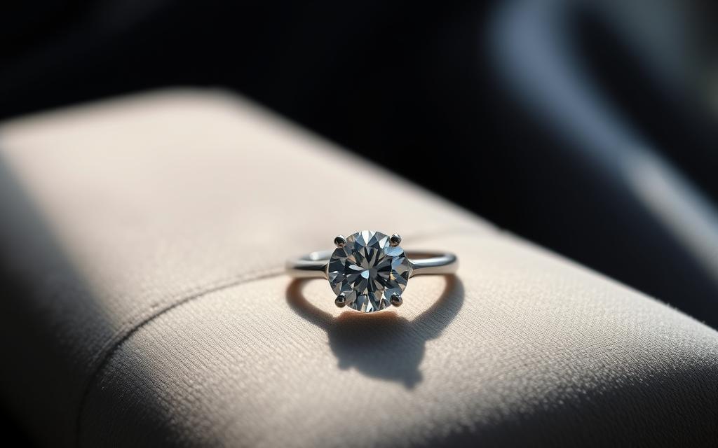 diamond solitaire engagement ring