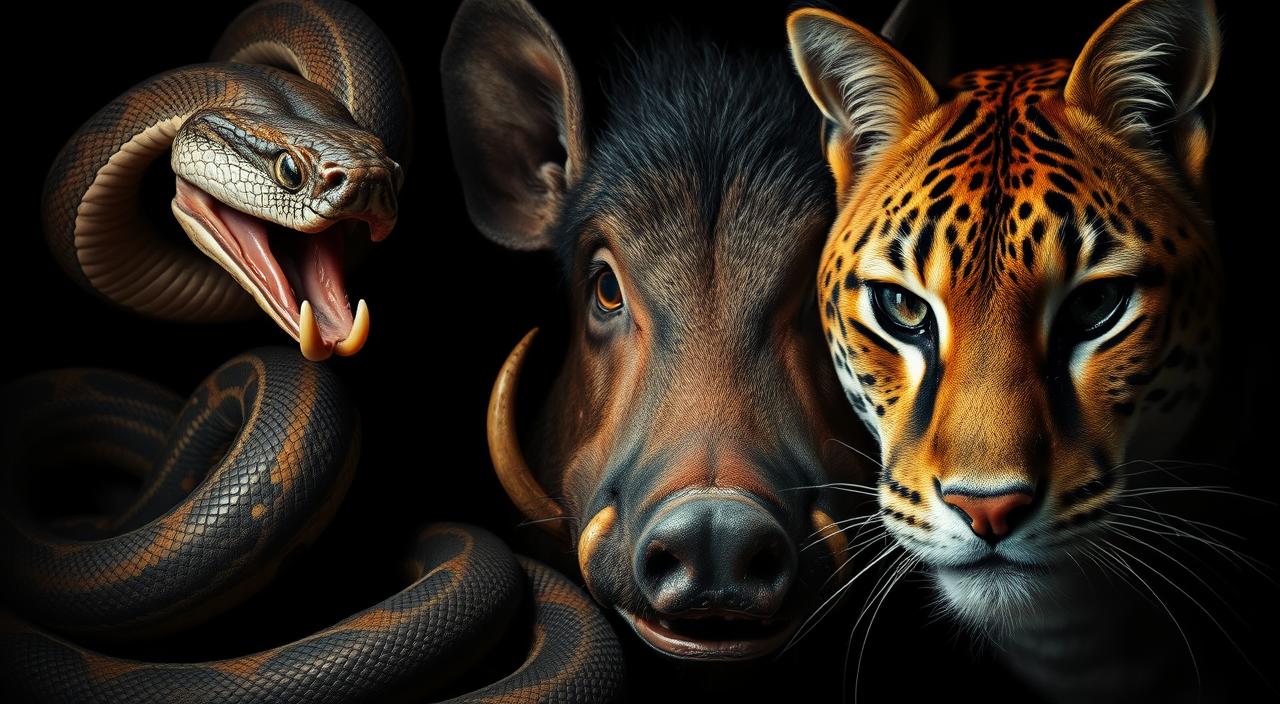 identificação de animais perigosos