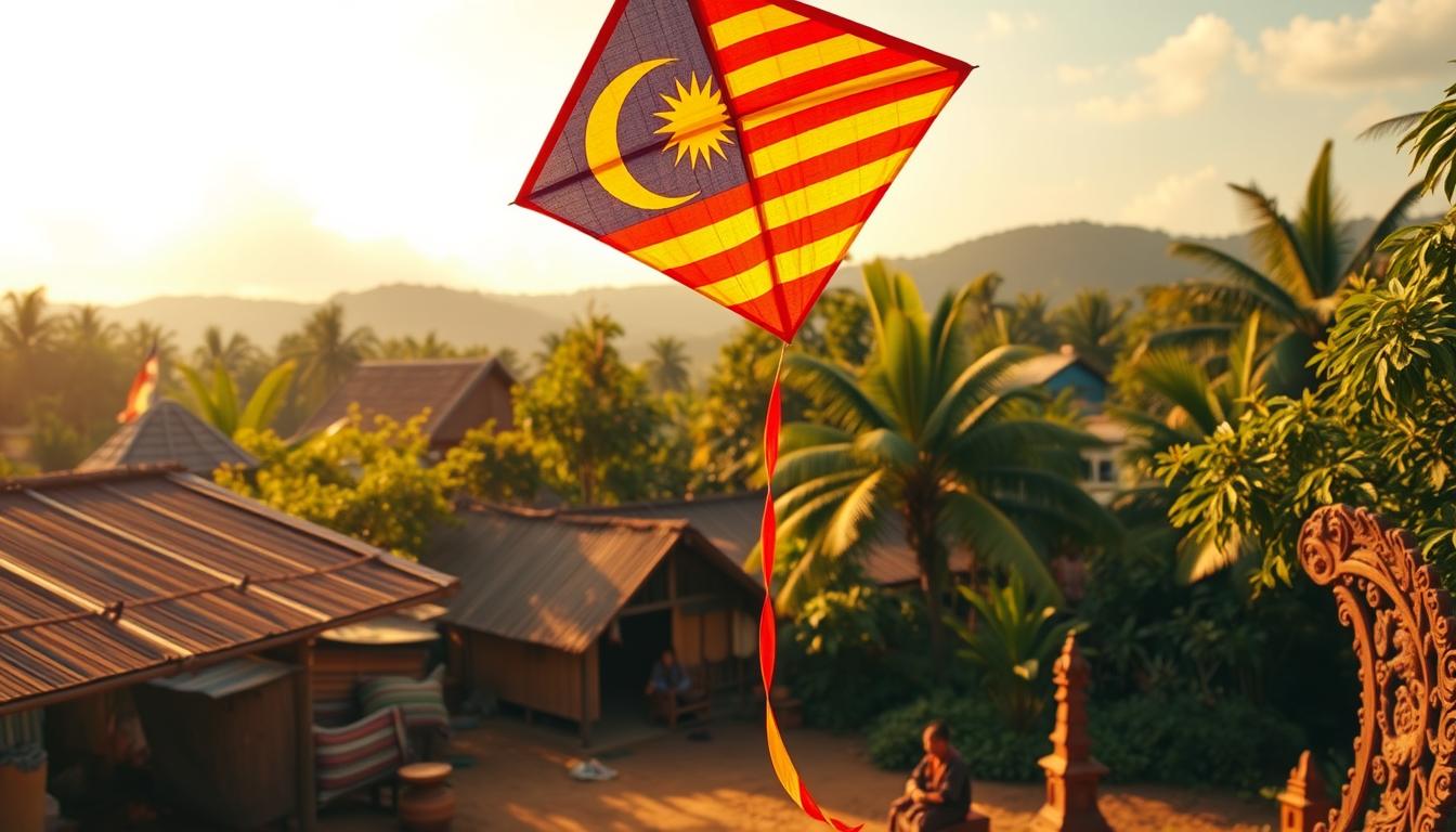 simbol kemerdekaan tradisional