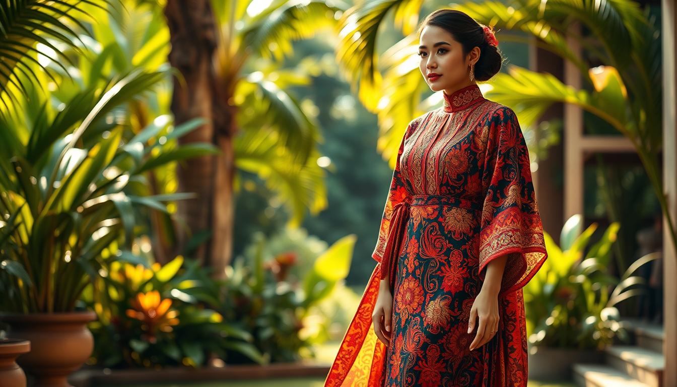 Kebaya Labuh Malaysia untuk Hari Kebangsaan