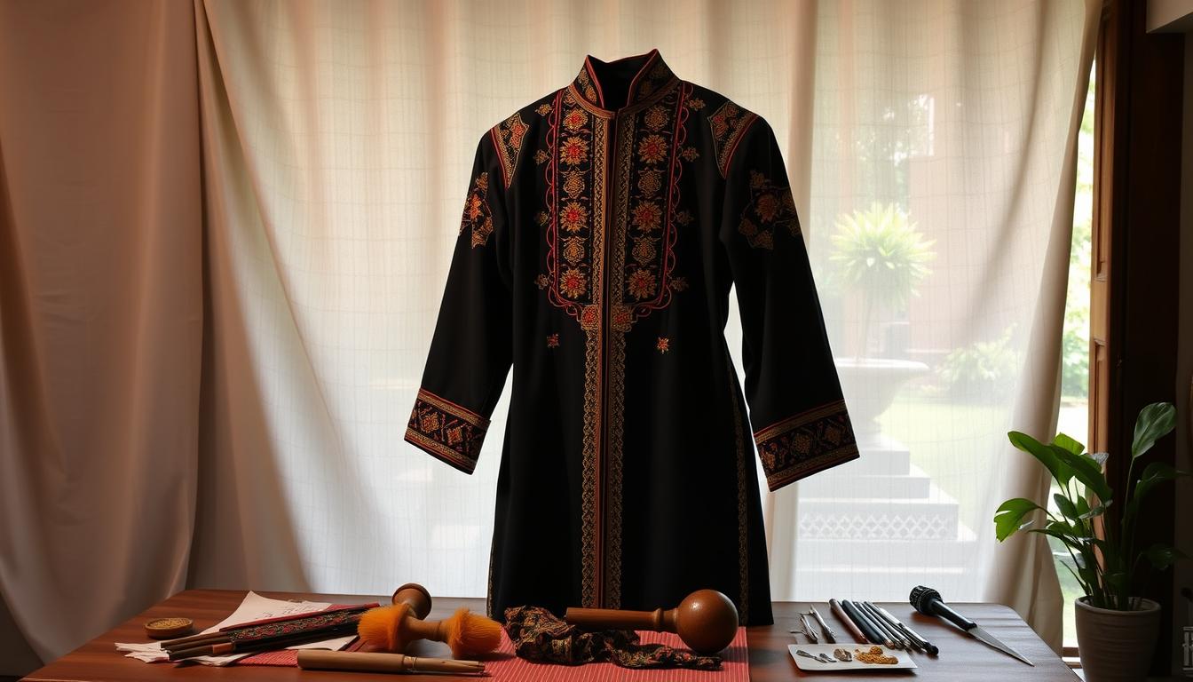 desain baju adat Aesan Gede