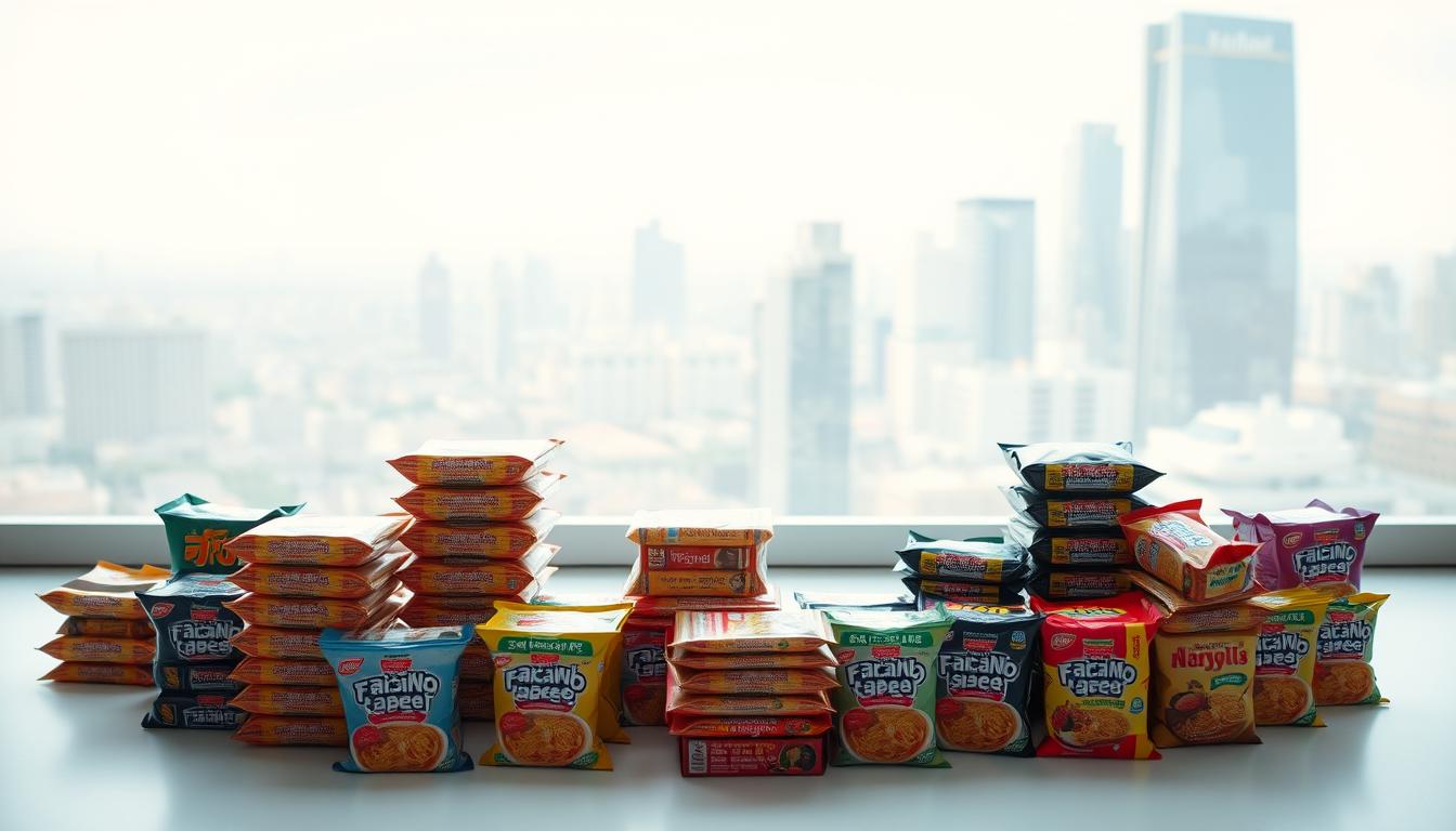 varian produk mie instan