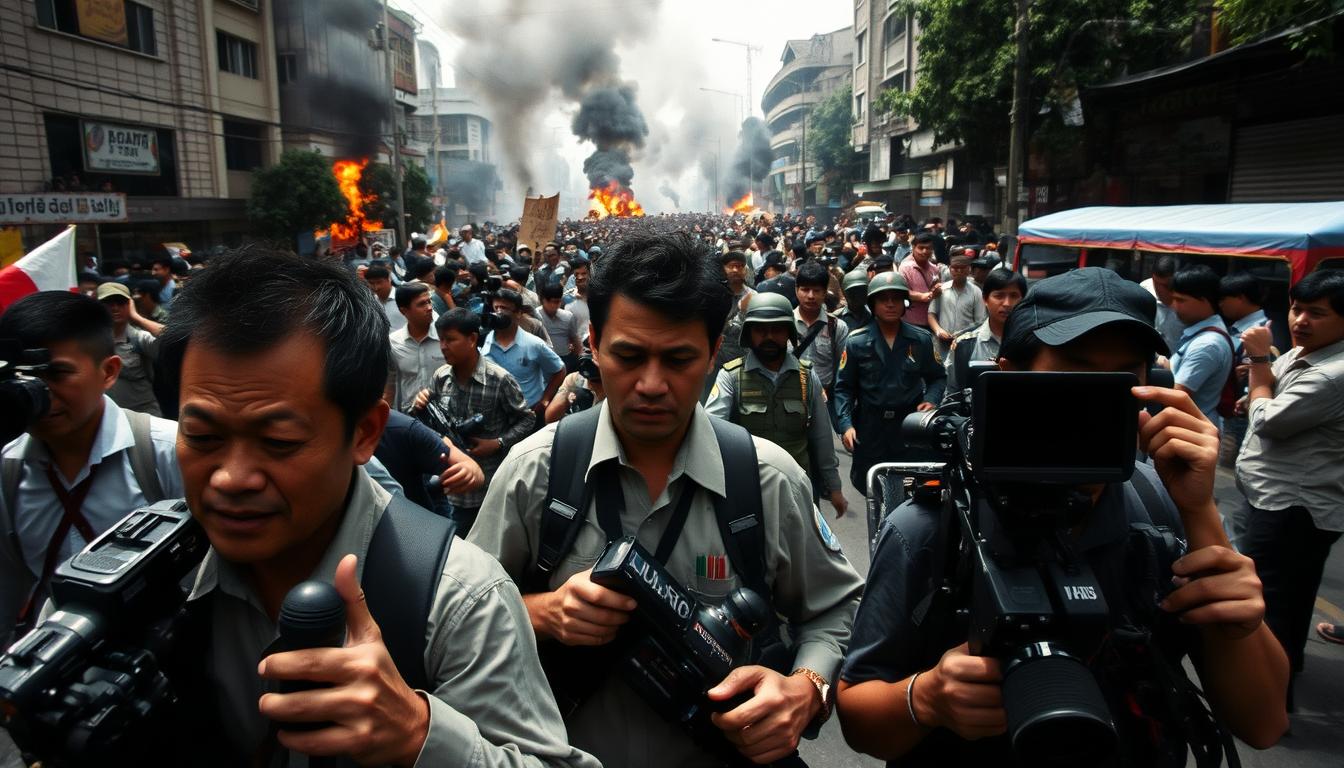 Peran Media Nasional dalam Kerusuhan Mei 1998