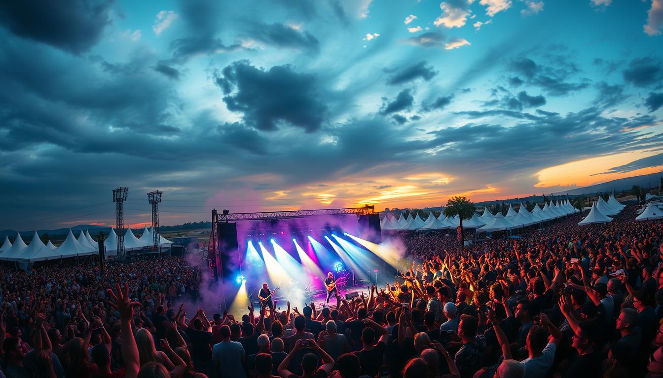 konser musik rock