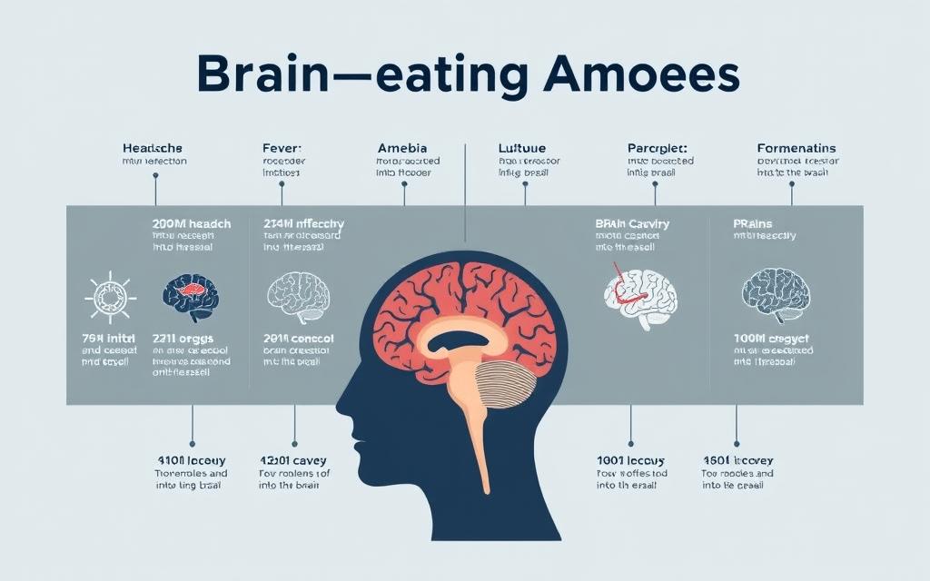 brain-eating amoeba symptoms timeline