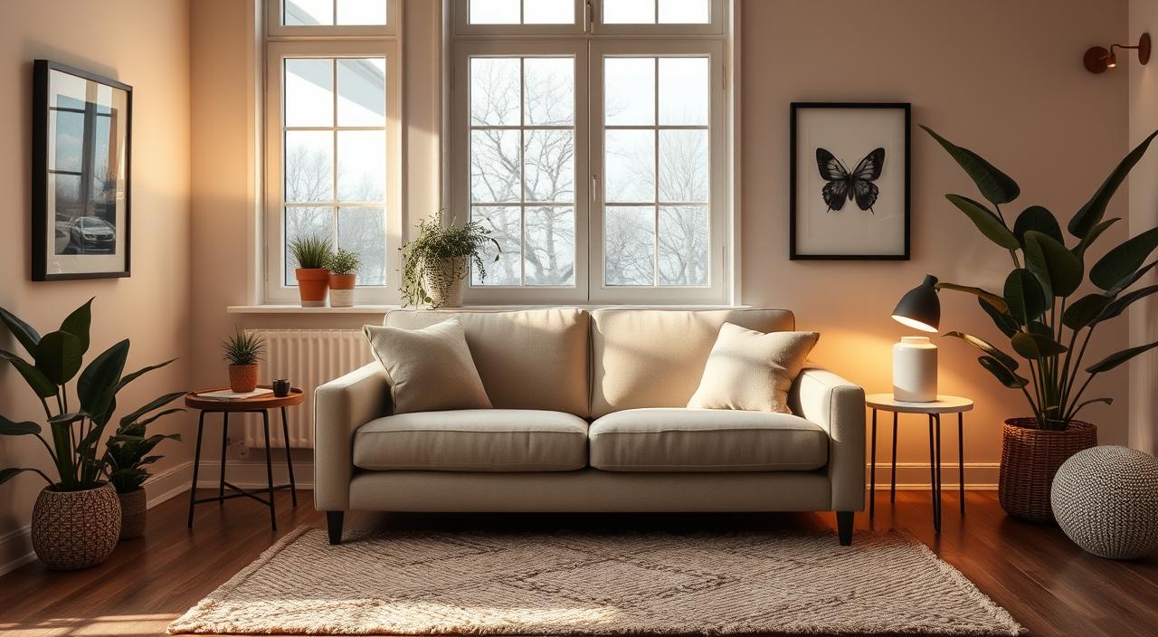 Decoração de sala em casa