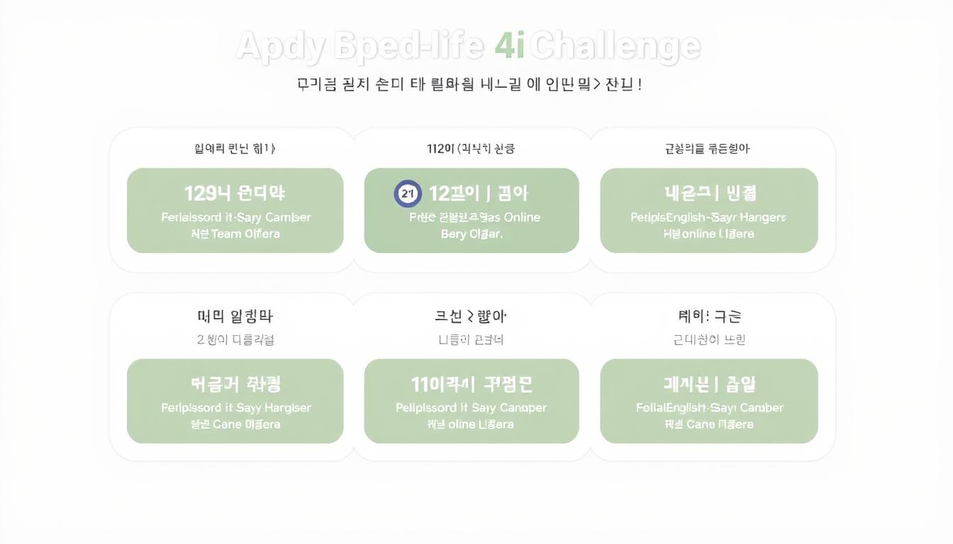스픽 영어회화 프리미엄 갓생 챌린지 패키지 구성 요소
