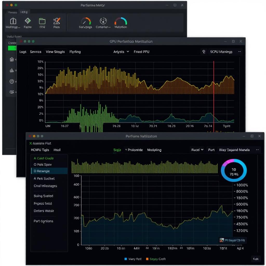 GPU bottleneck showing high GPU usage with low CPU utilization