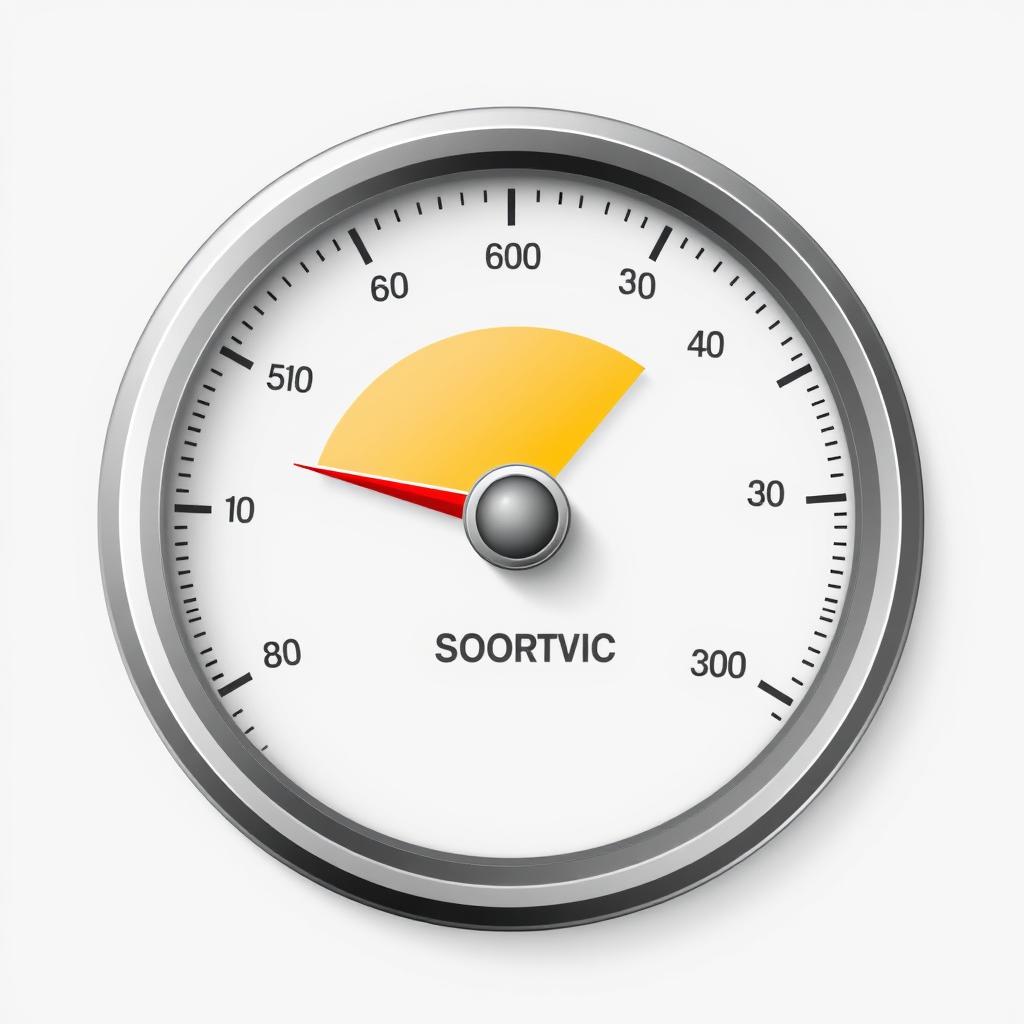 Bottleneck percentage meter showing severity of performance limitation
