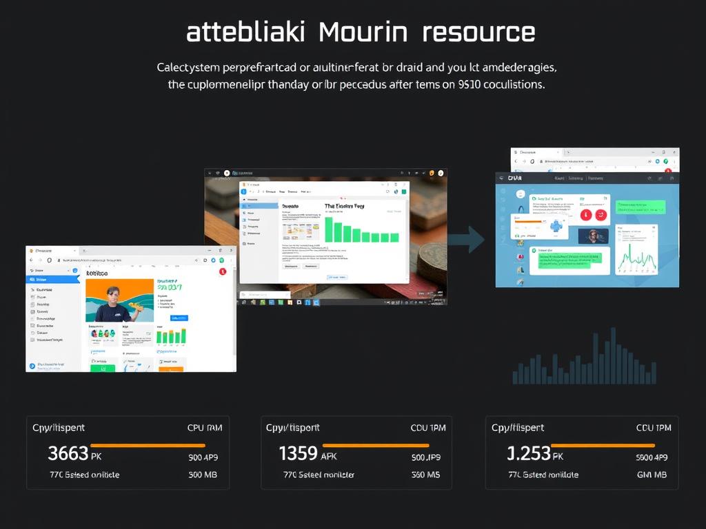 Multitasking performance with multiple applications running
