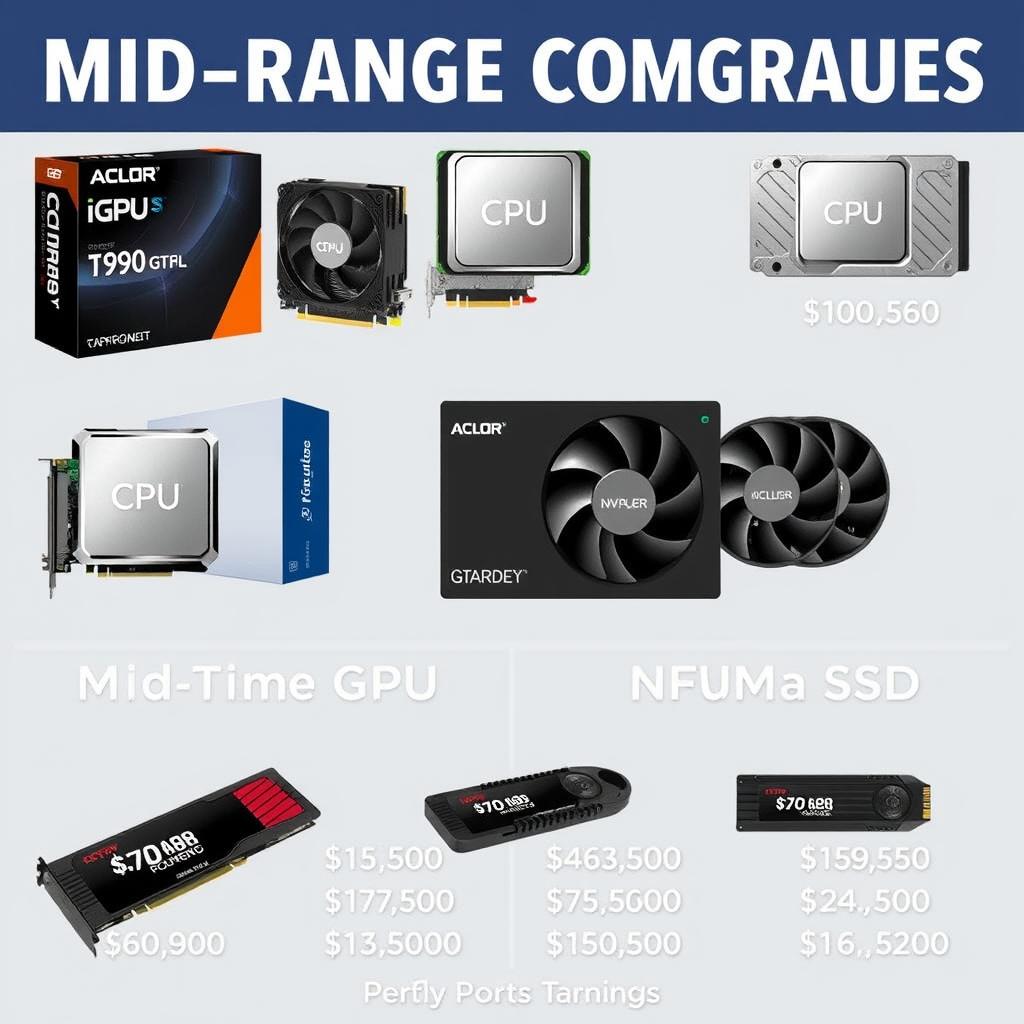 Mid-range PC component upgrades for significant performance improvement