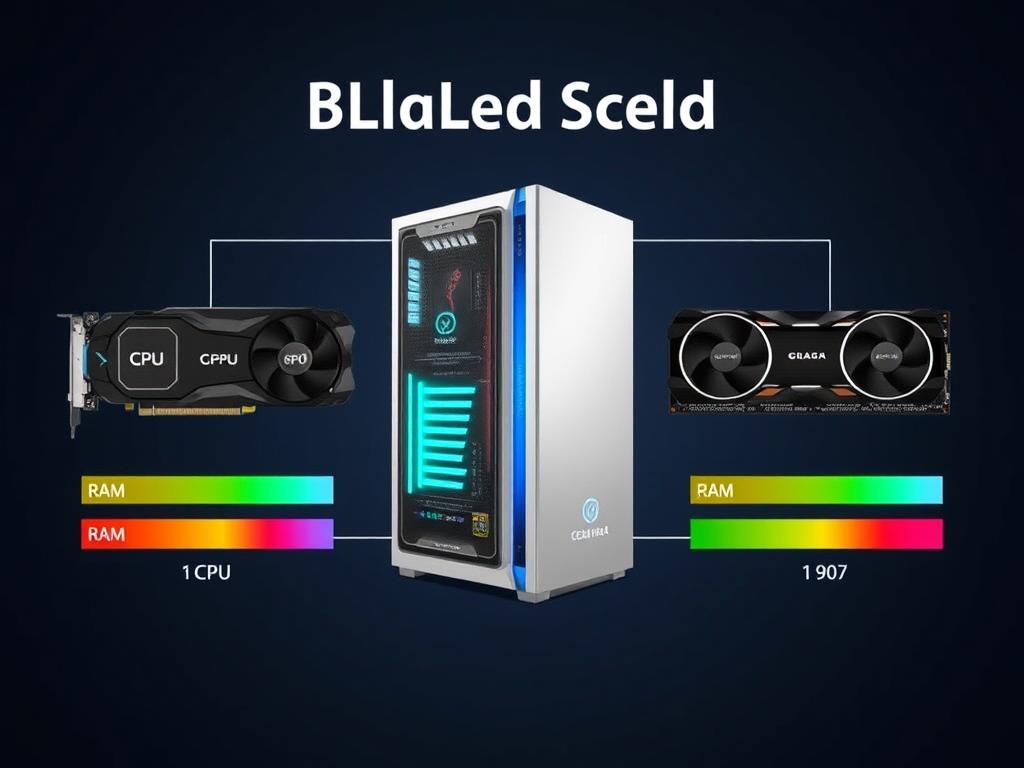 Balanced PC build with complementary components
