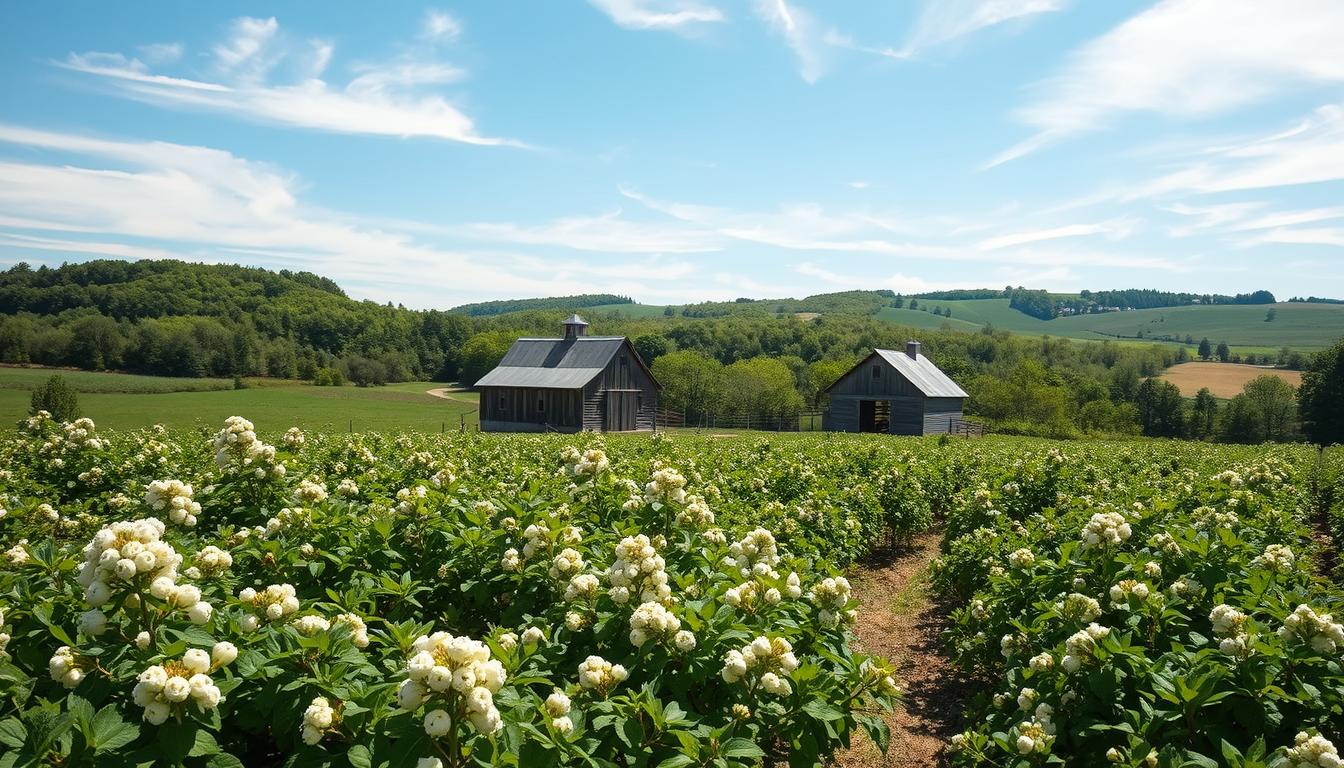 Sustainable White Cranberry Farming
