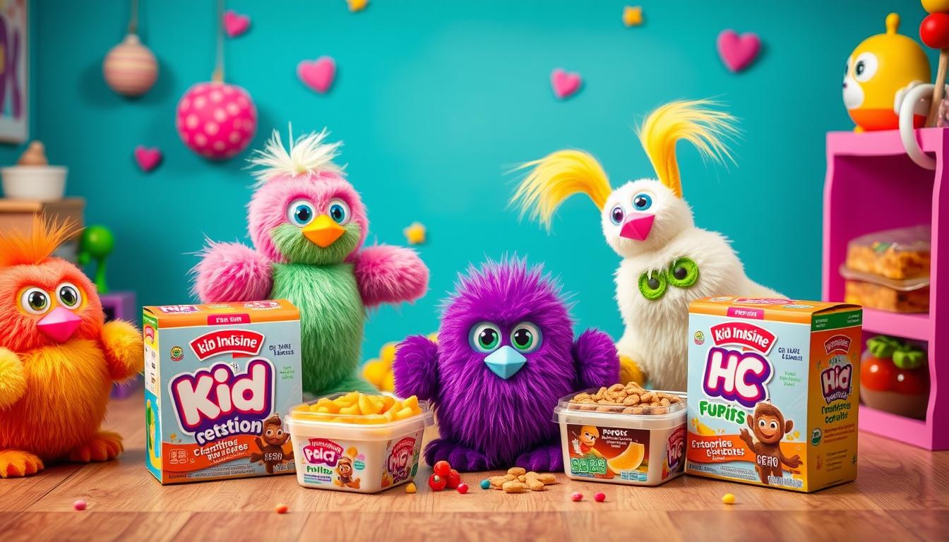 Image of Kid Cuisine and Hi-C Promotional Furbies
